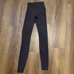 Grey High-Waisted Leggings